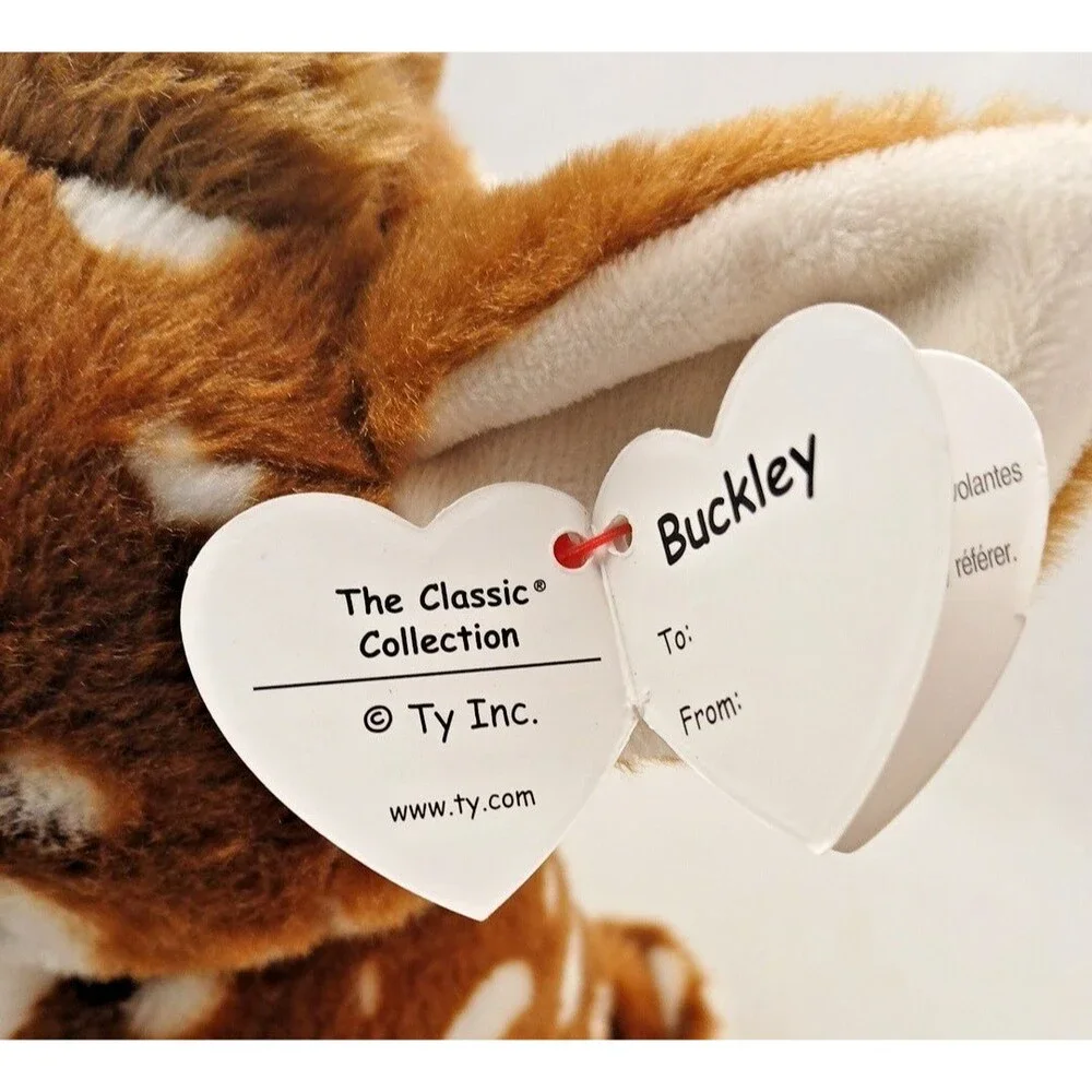 TY Classic Plush - Buckley The Deer - 10 inch - Stuffed Animal Toy - 2021